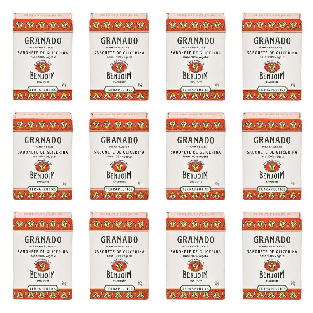 Kit Sabonete Granado Benjoim 90G Glicerina Vegetal