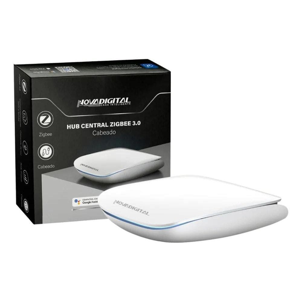 Hub Zigbee Cabeado Central Inteligente Novadigital Cabo Rede