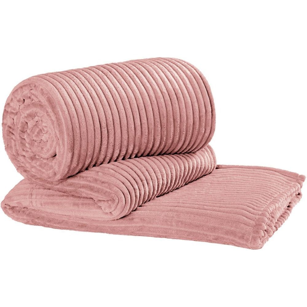 Cobertor Casal Queen Grosso Layla Canelada Super Quentinha