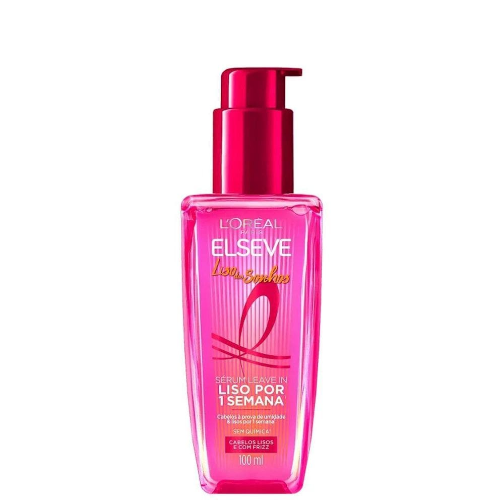 Elseve Liso Dos Sonhos Sérum Capilar 100Ml