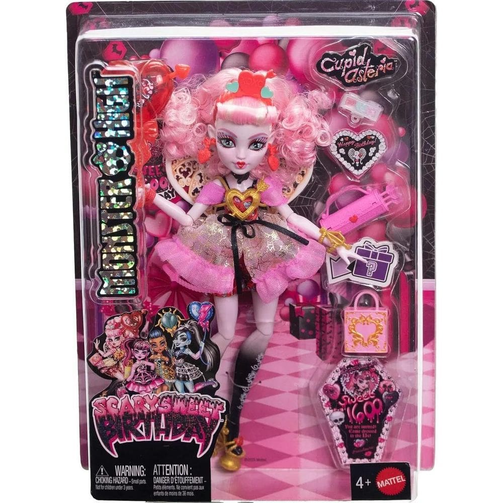 Monster High Cupid Asteria Scary Birthday Aniversário Jbg73