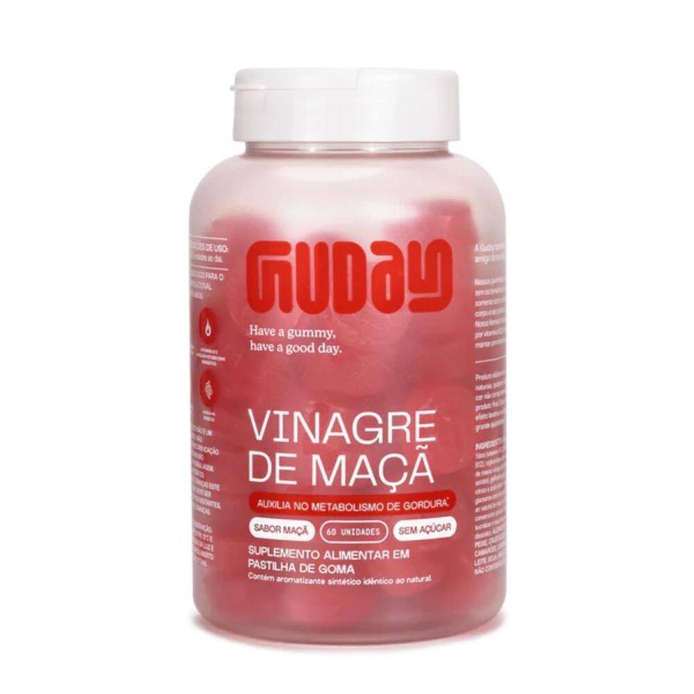 Gummy De Vinagre De Maçã Guday 60 Un Digestão E Bem-Estar