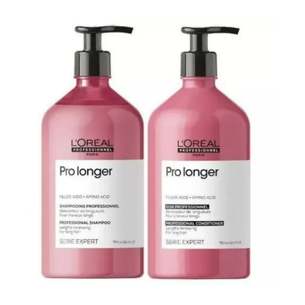 Kit L`oréal Pro Longer-shampoo+condicionador 750ml