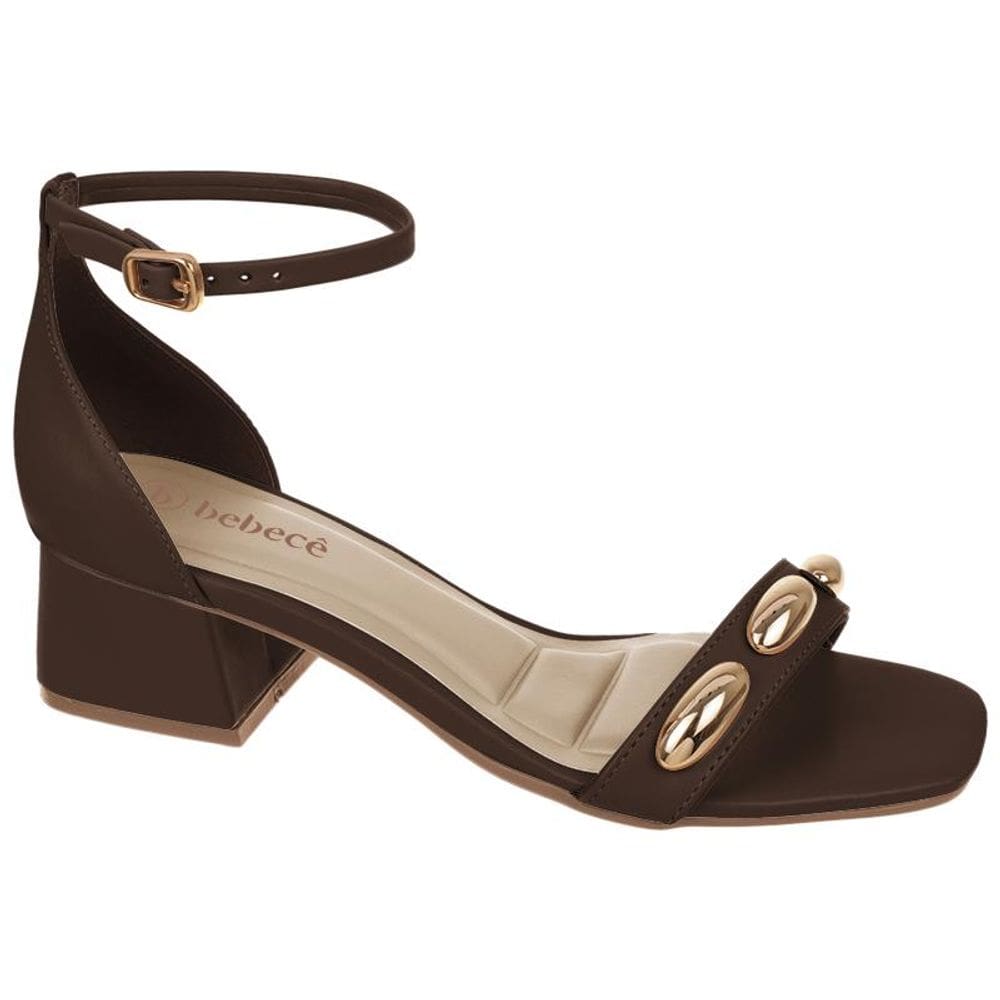 Sandália Feminina De Salto Bloco Bebecê T5250-148