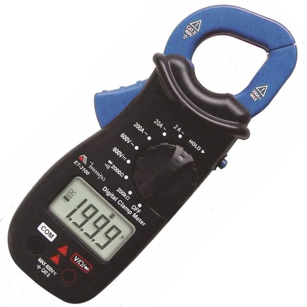 Alicate Amperímetro - Et-3100 - Minipa Alicate Amperimetro Minipa Et-3100