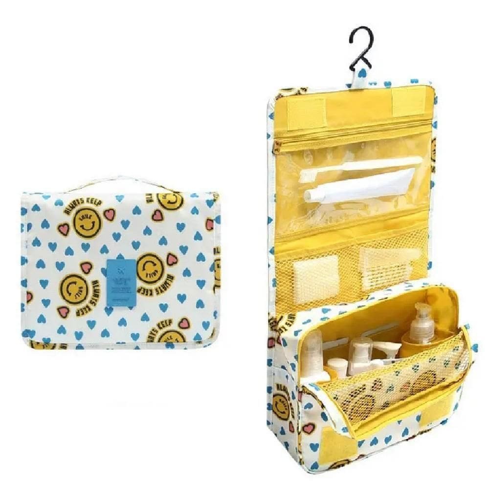Frasqueira Necessaire Bolsa De Viagem Cabide Organizador Cosmeticos Maquiagem Maleta Com Gancho Academia