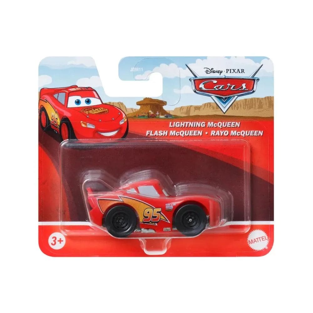 Carros da Disney e Pixar Veiculo Auto - Relampago McQueen - JDM11 MATTEL