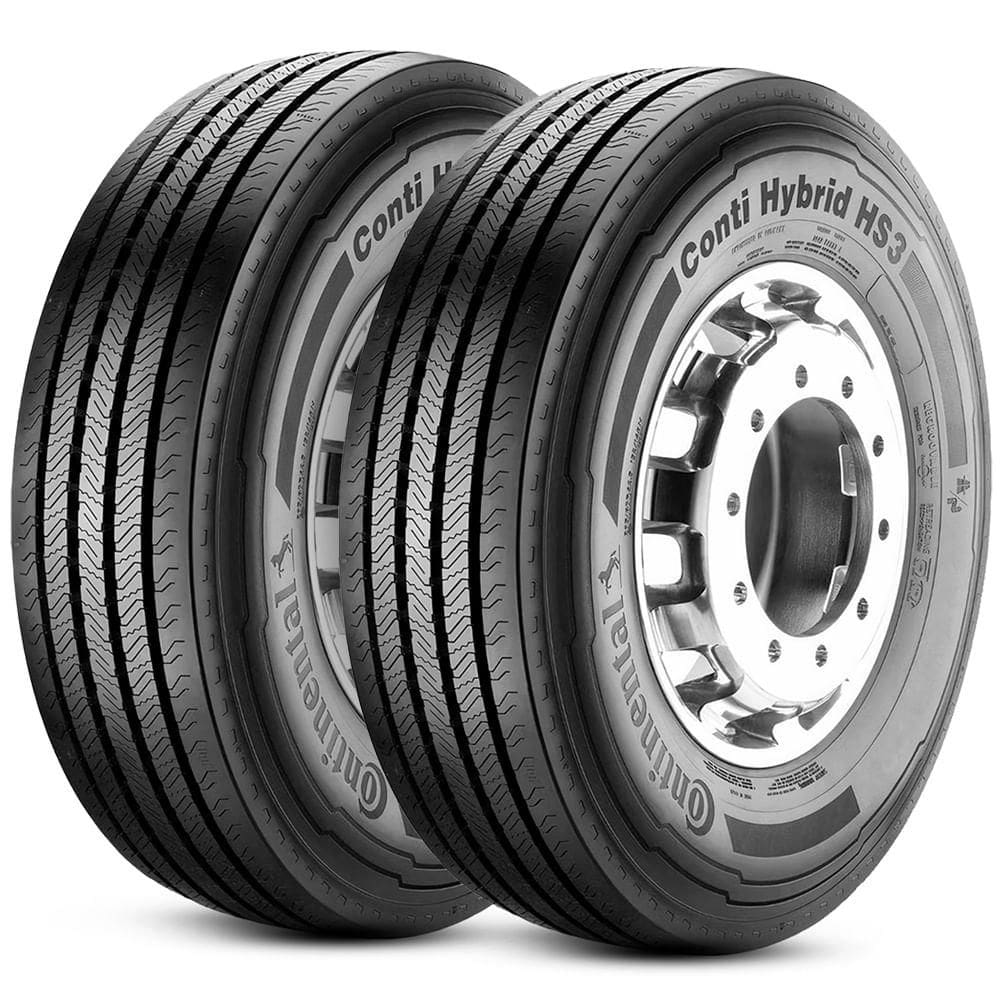 Kit 2 Pneu 295/80R22.5 Continental Conti Hybrid HS3 152/148M