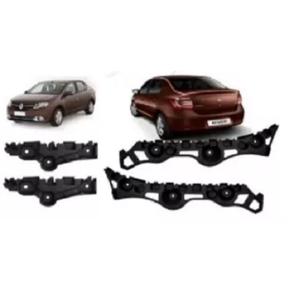 Par Guias Traseiro Dianteiro Logan 2019