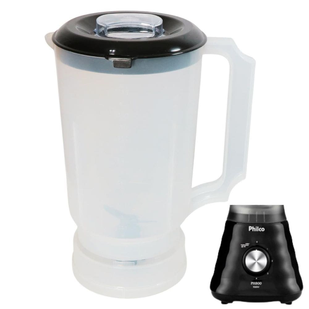 Copo Jarra Para Liquidificador Philco Ph800 Prto Inquebrável