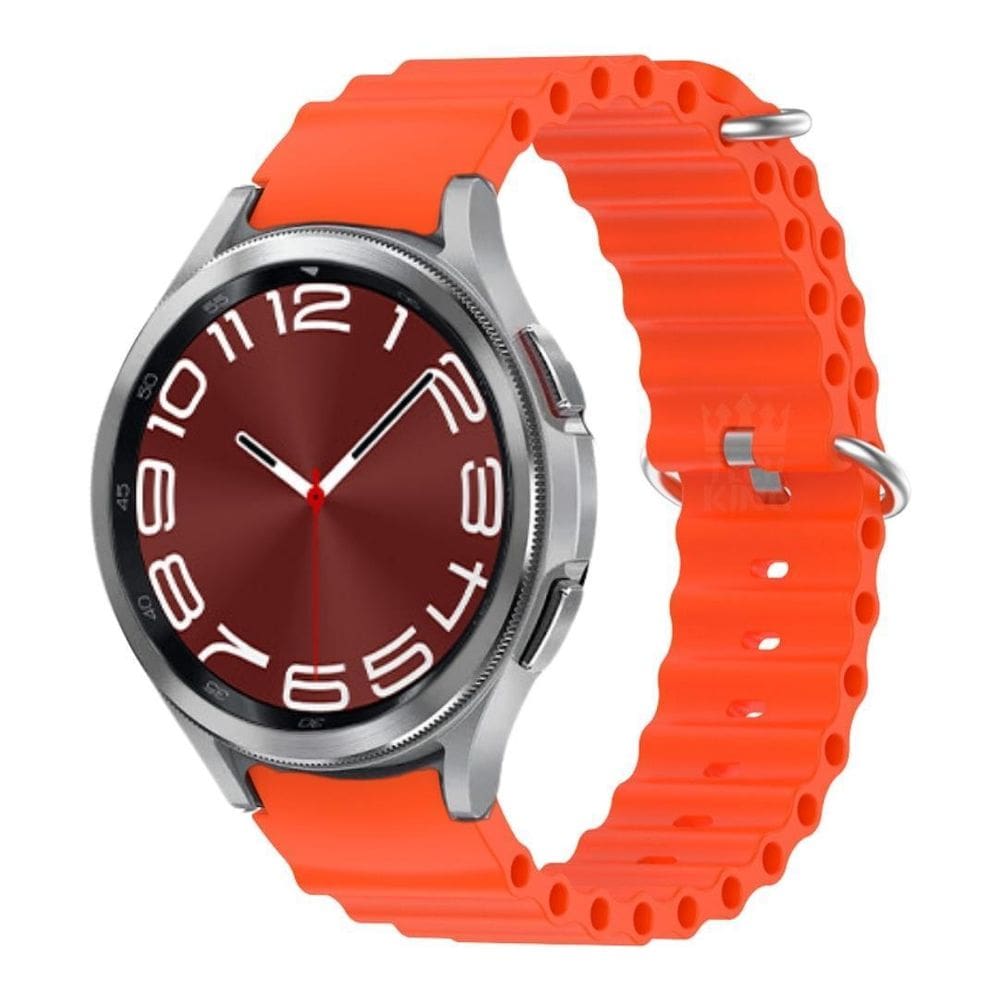 Pulseira Com Encaixe Curvo Ondulada Para Watch6 Classic 43Mm