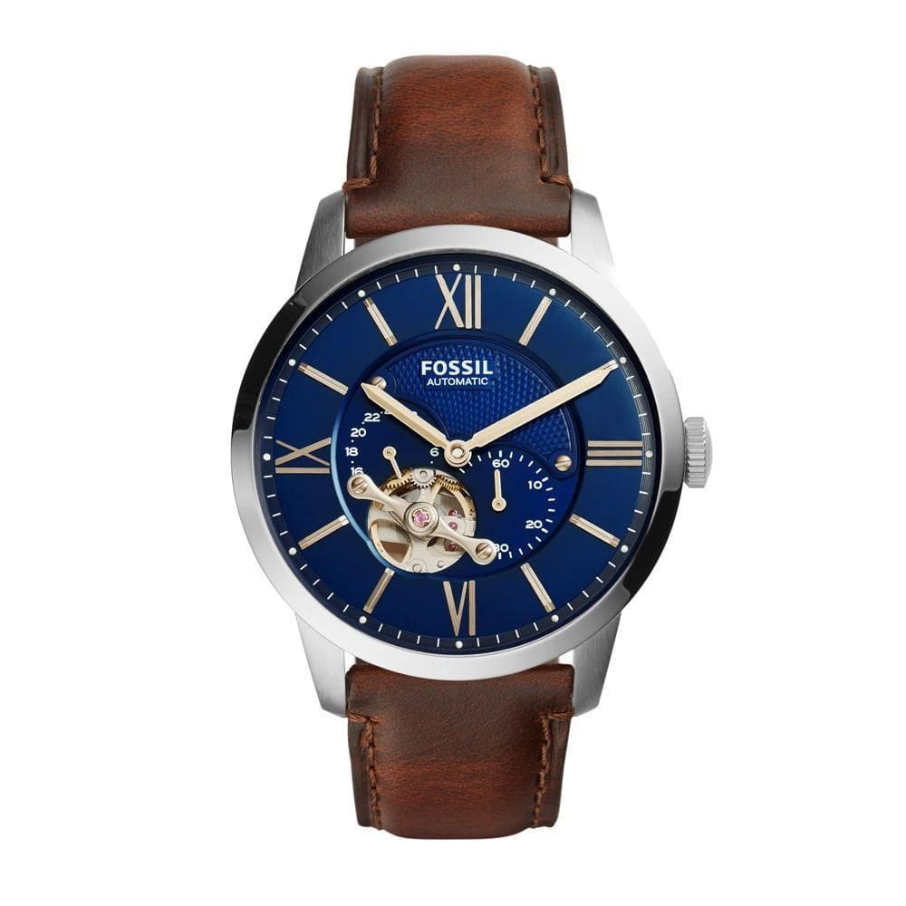 Relógio Fossil Masculino Townsman Prata - Me3110-0an Me3110-0an