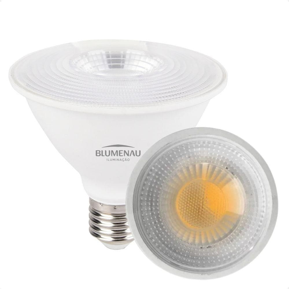 Lâmpada Led Par 30 9,8w E27 Bivolt Blumenau 2700k Quente
