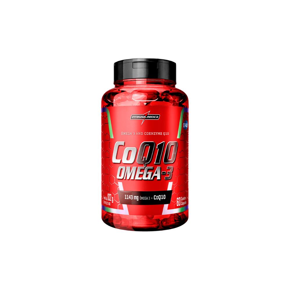 Coenzima Q10 e Omega 3 60 Caps - Integralmedica