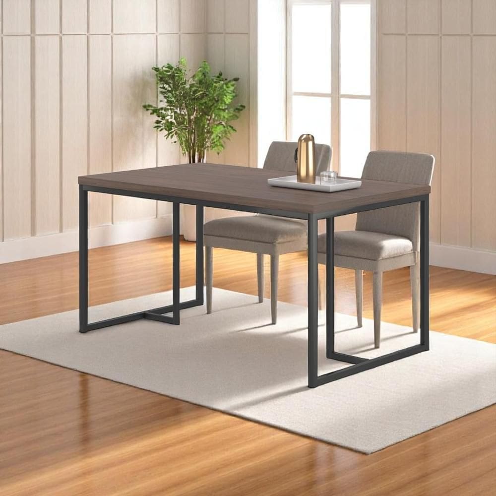 Mesa de Jantar Opus 1,36 Nogueira