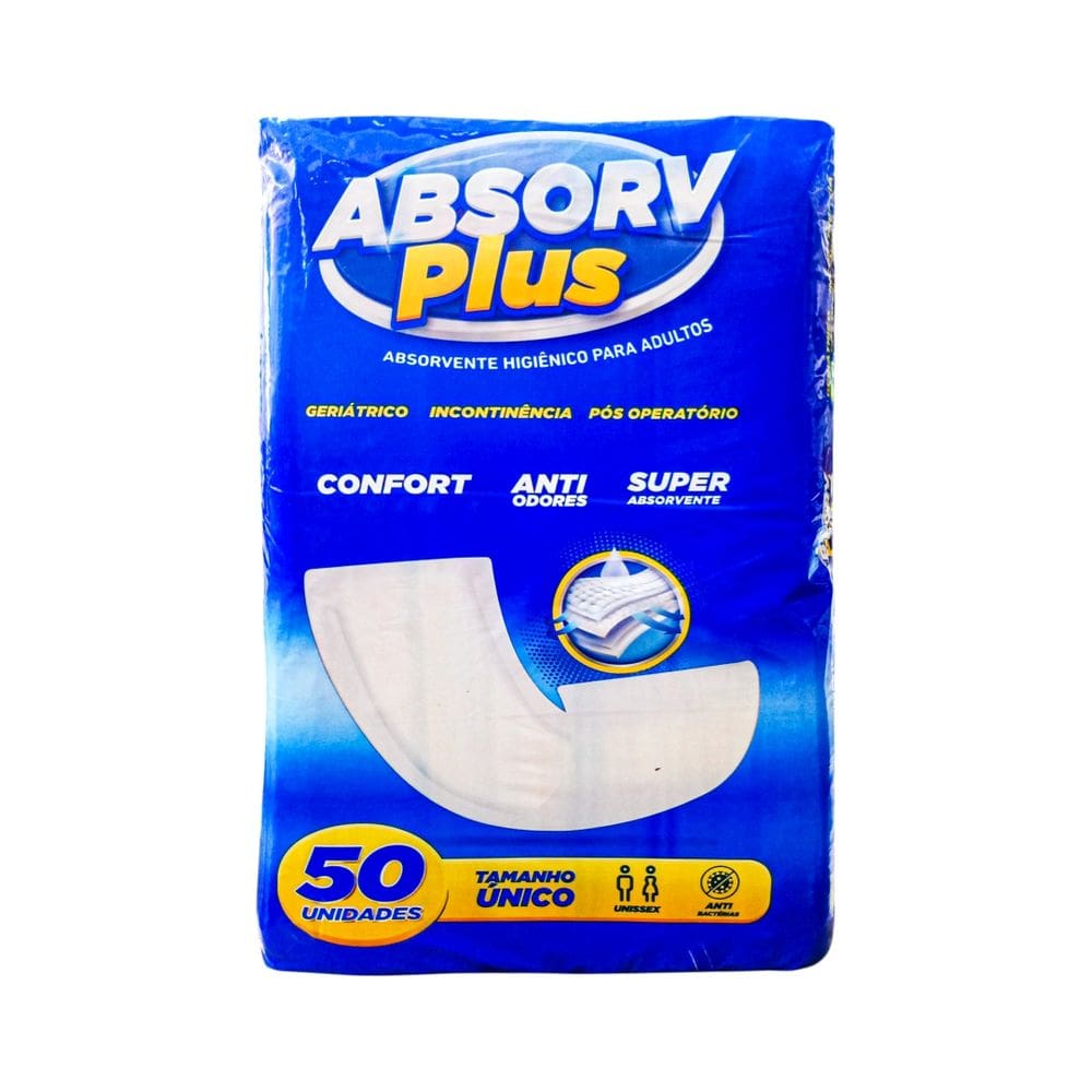 Absorvente Adulto Absorv Plus C/50 Un