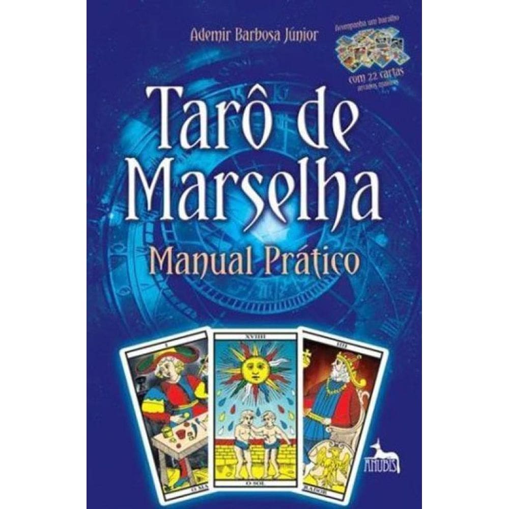 Taro De Marselha - Manual Pratico  Acompanha Baralho Com 22 Cartas
