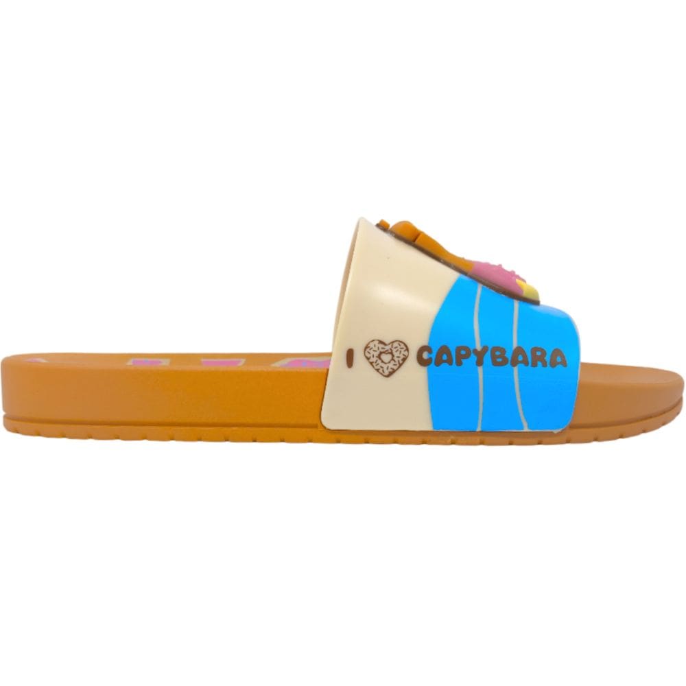 Chinelo Gaspea Infantil Menina Casual Dia a Dia Passeio Praia Escola Capi Mania Grendene Kids 23454