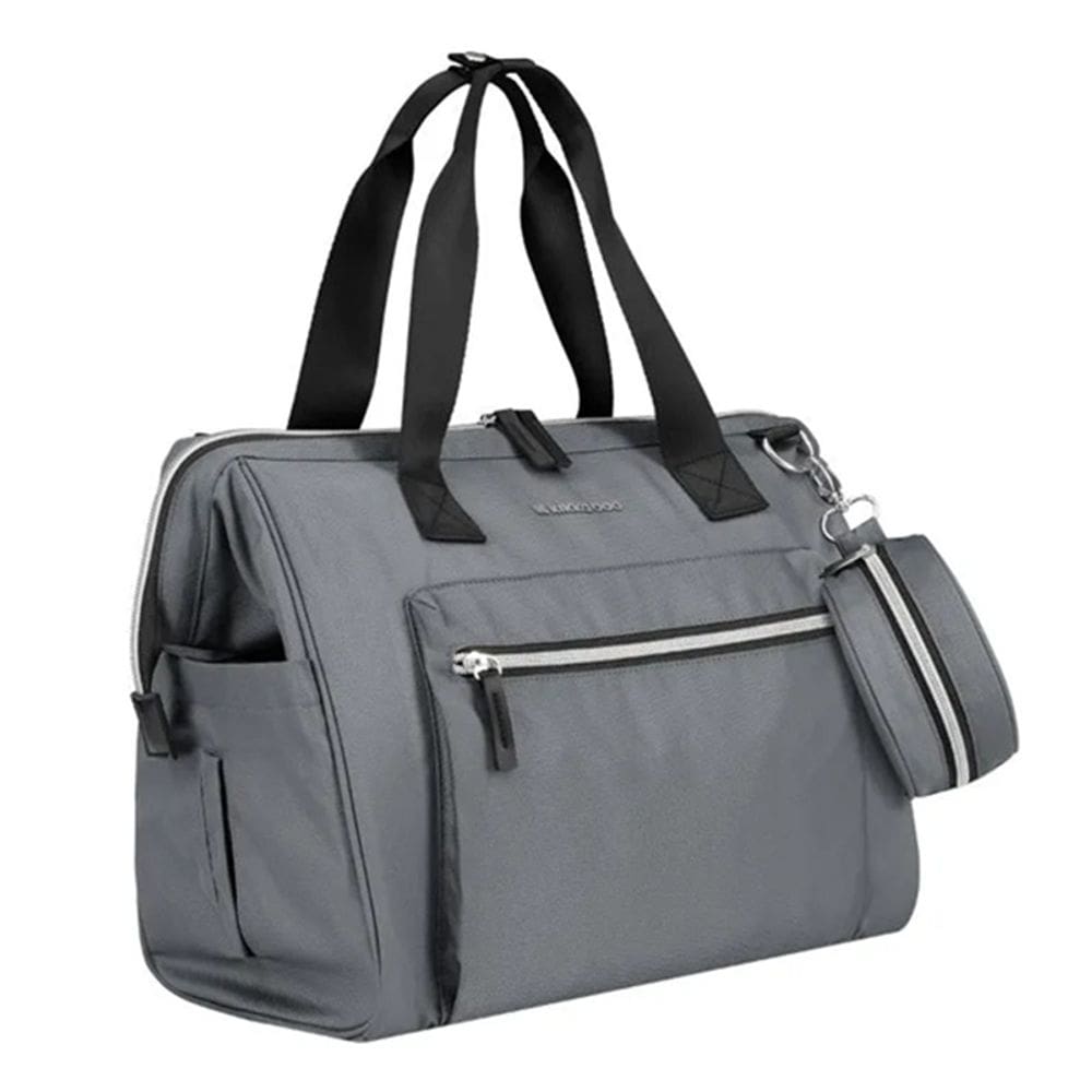 Bolsa Maternidade Luxo Maxi Grey (Cinza) - Kikka Boo