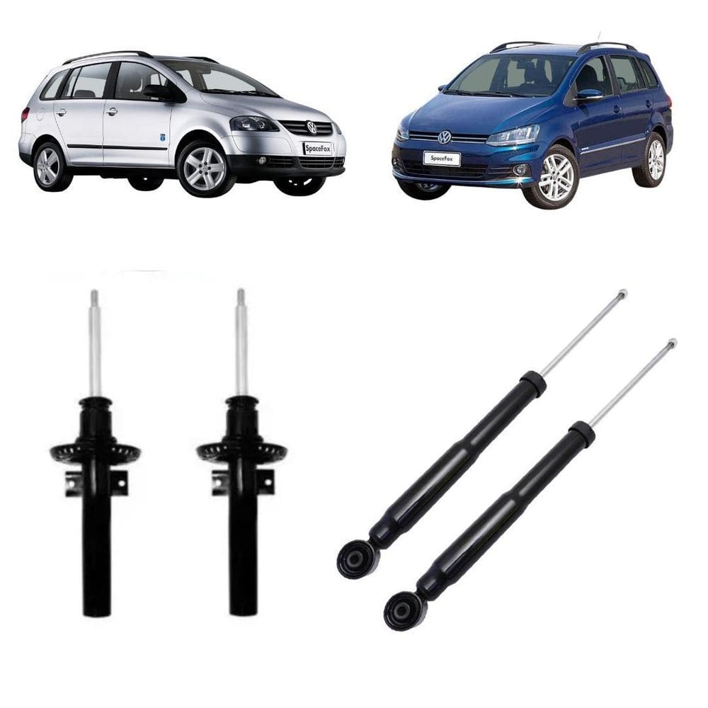 Par Amortecedor Dianteiro E Traseiro Spacefox 2006 A 2019