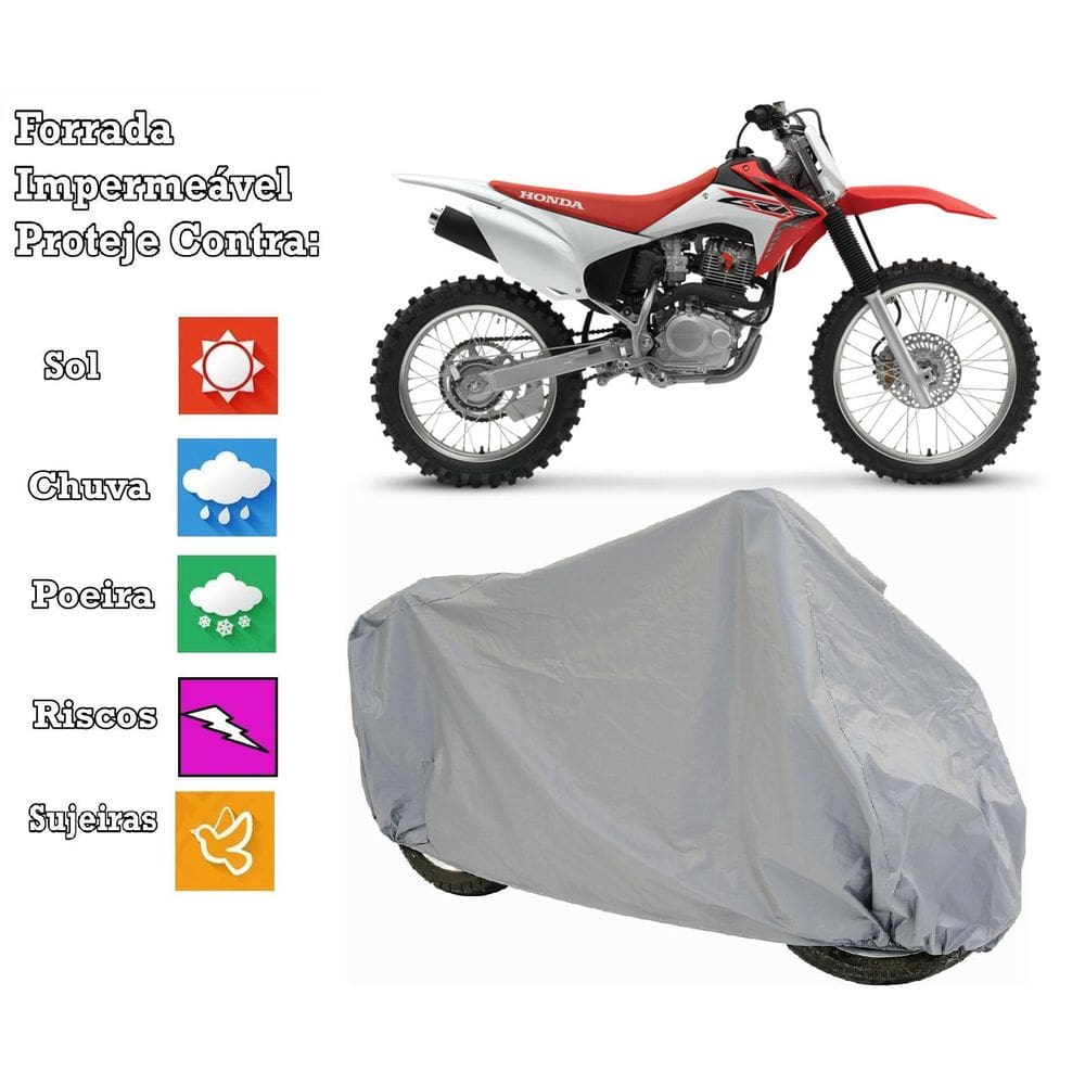 Capa Cobrir Moto Honda Crf 230 F 100 % Impermeável E 100%