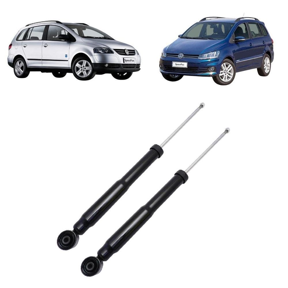 Par Amortecedor Traseiro Crossfox 2010 2011 2012 2013 2014