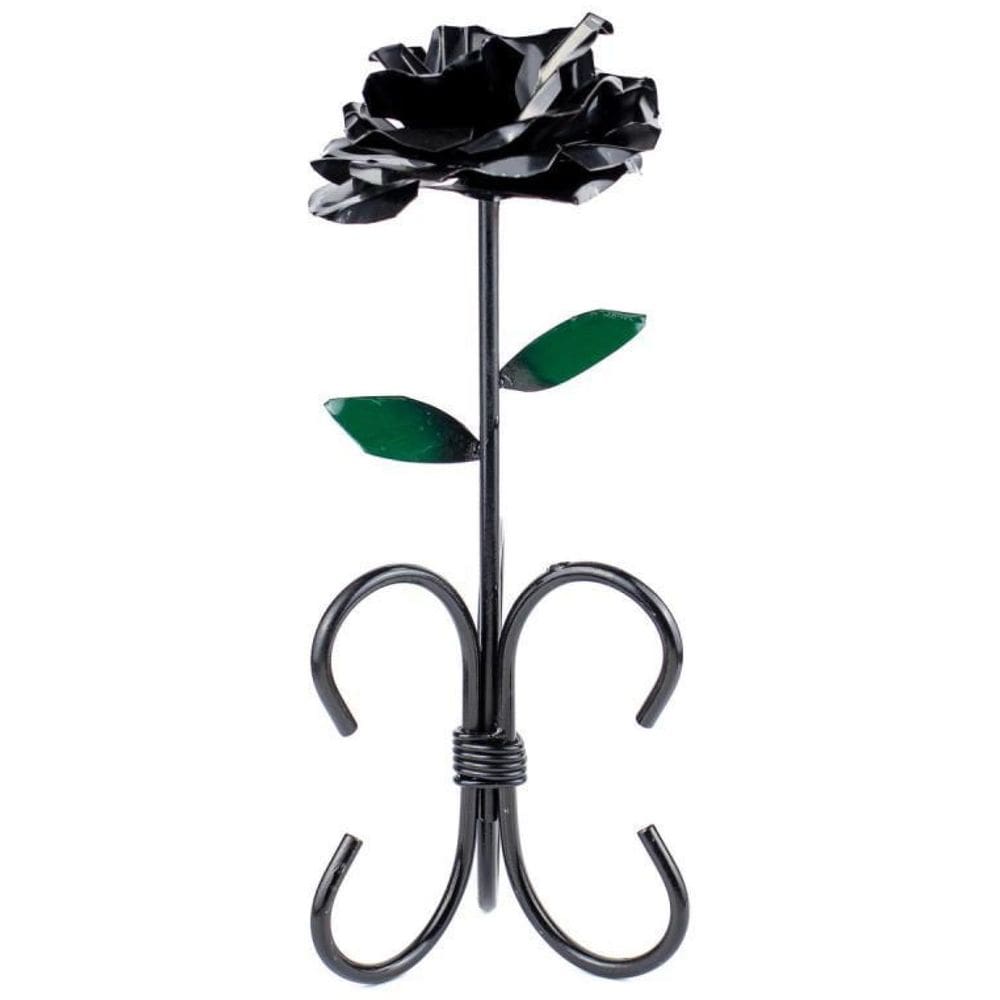 Porta Velas Votiva E Palito Rosa Metal 30Cm - Escolha A Cor