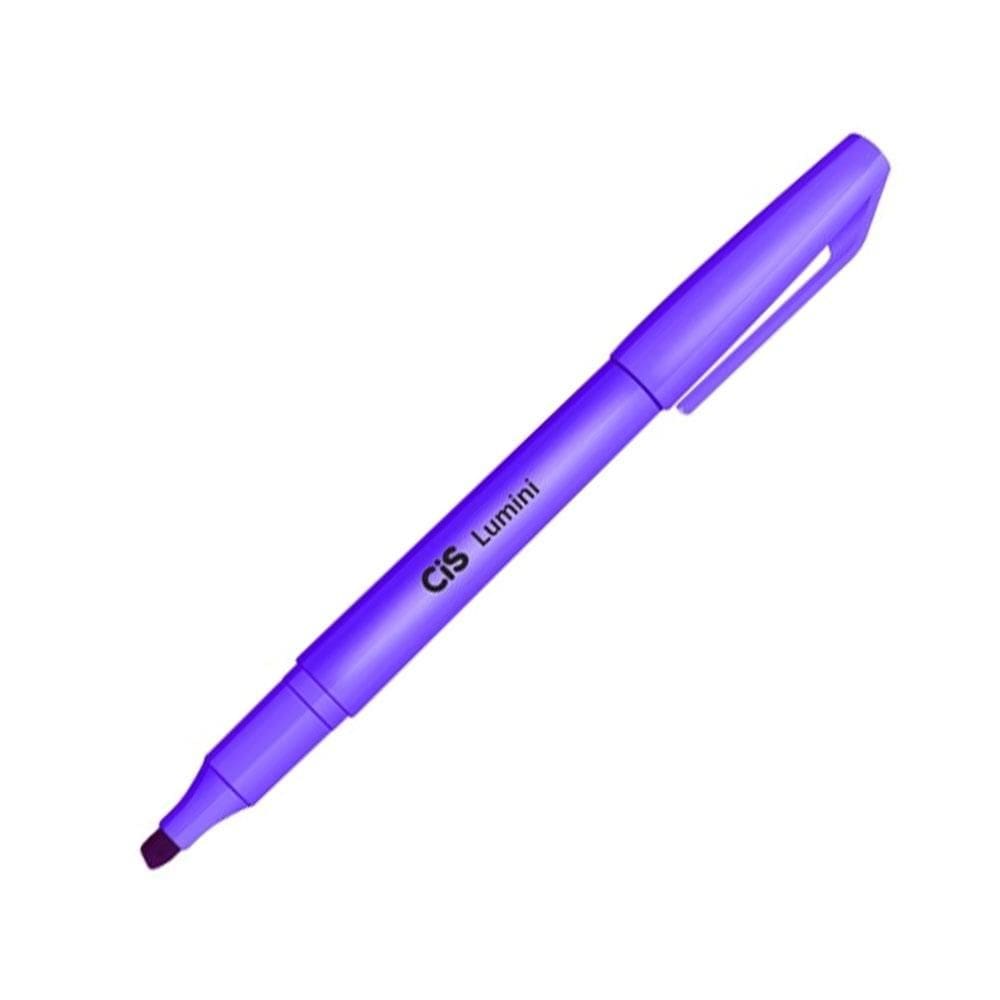 Pincel marca texto Lumini - Violeta - Cis