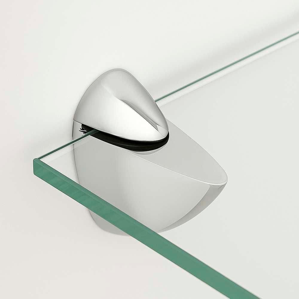 Par de Suportes Tucano Cromado Medio para Prateleira