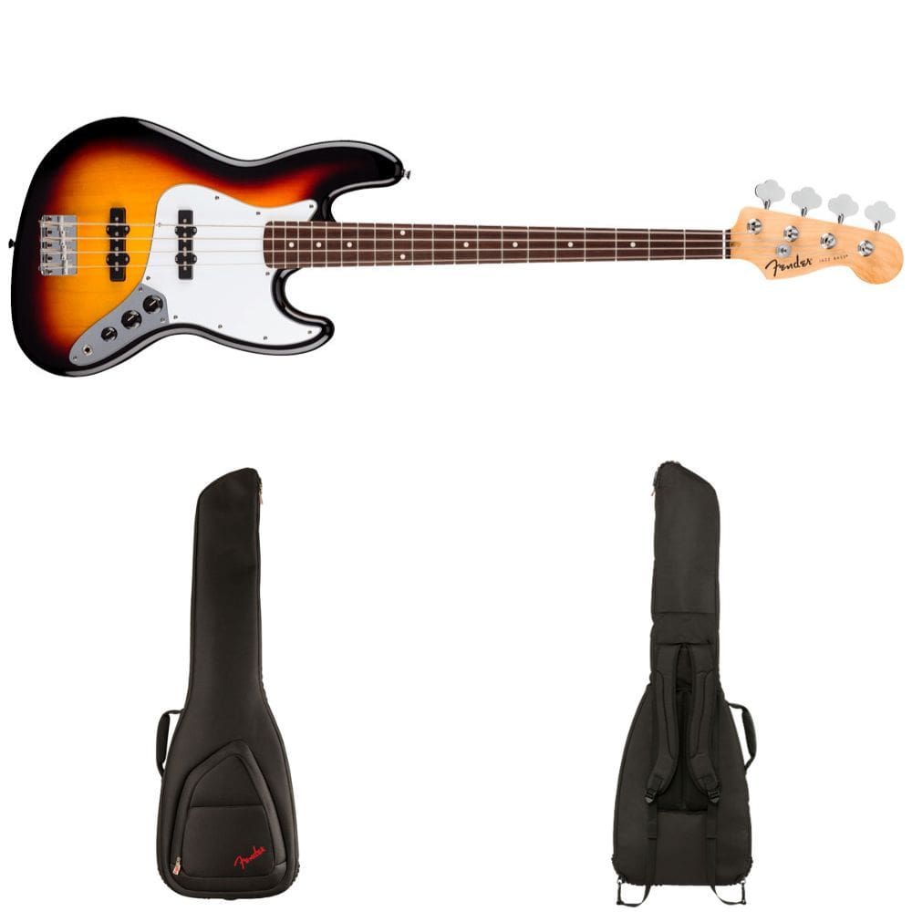 Kit Contrabaixo Fender STD J BASS LRL WPG 3TS + Capa FB620
