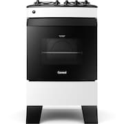 Fogao a Gas CFO4ZAB 4 Bocas com Mesa Esmaltada, Branco Consul