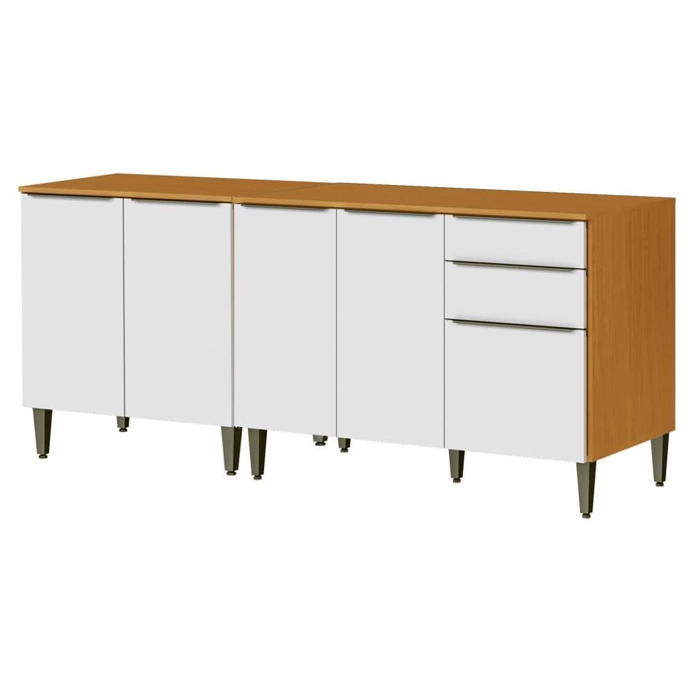 Balcao Com Tampo 120 cm E Balcao com Tampo 70 cm ARMoveis