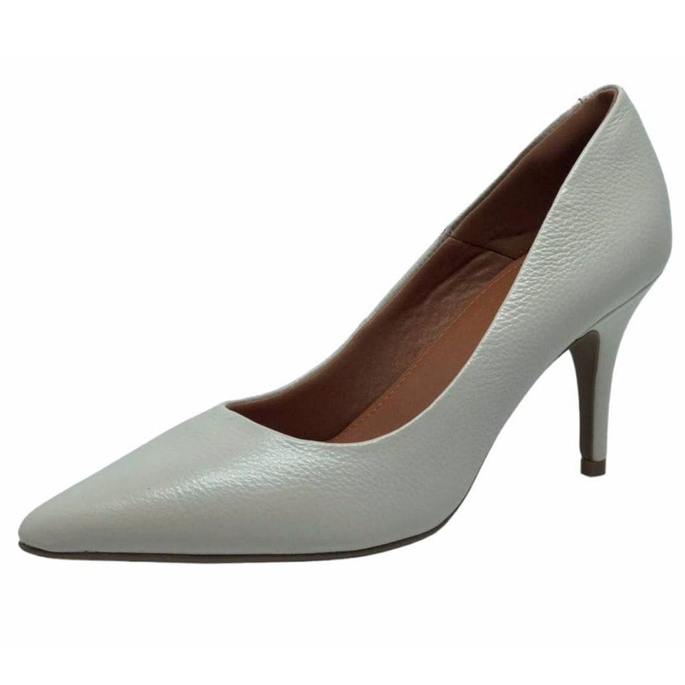 Scarpin Feminino Salto Fino Médio Couro Lia Line 2292.71567