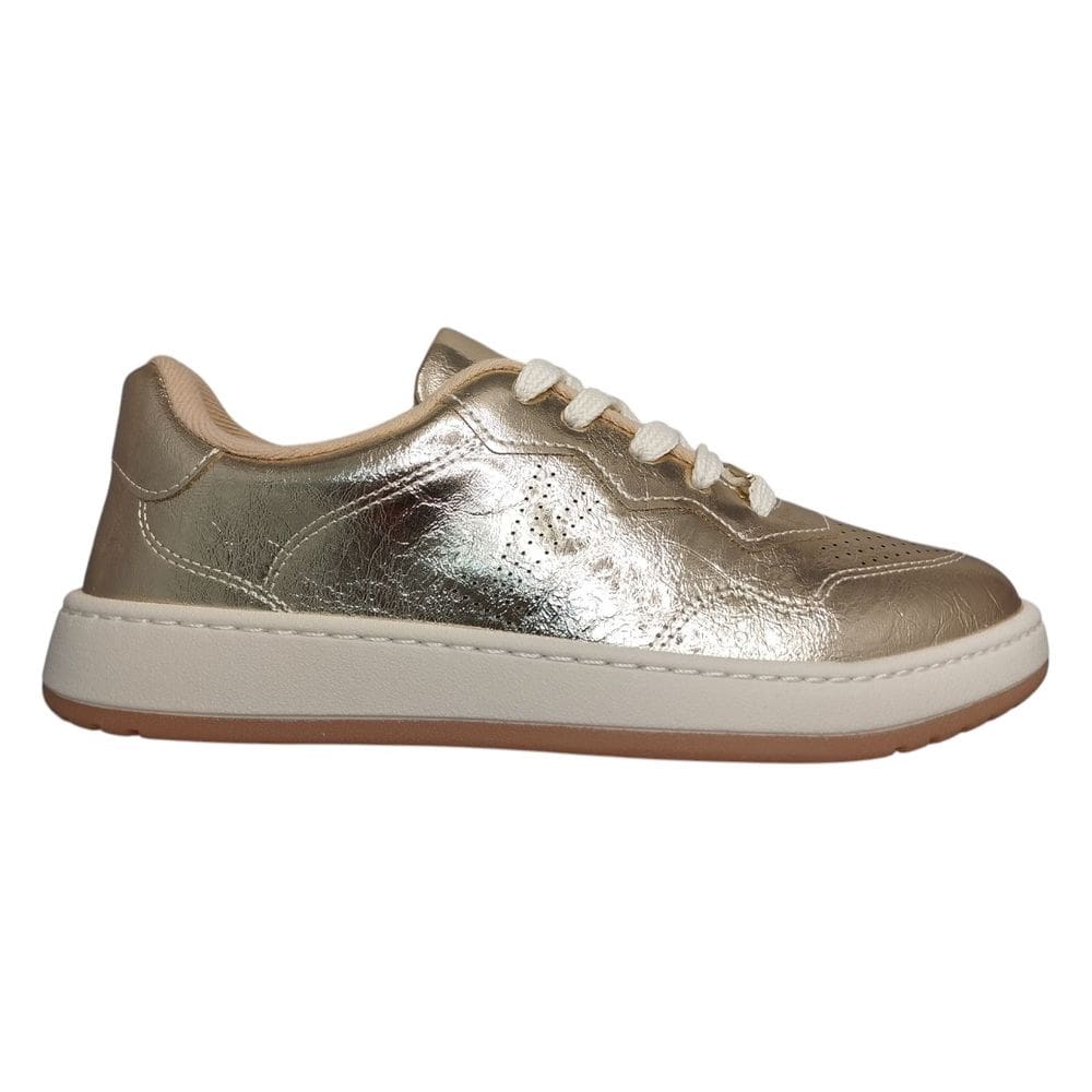 Tenis Feminino Vizzano Fashion Metalizado Cadarços 1466.100