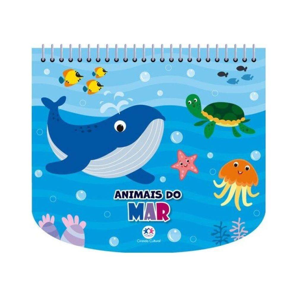 Animais Do Mar - Livro Com Canetinha