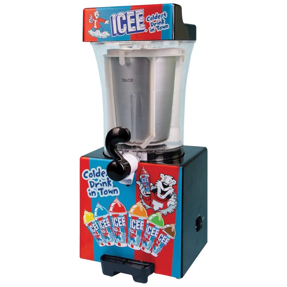 ICEE Máquina de Raspadinha Elétrica Tradicional 1L de Capacidade, 110v, ISCREAM 770 029, Vermelho