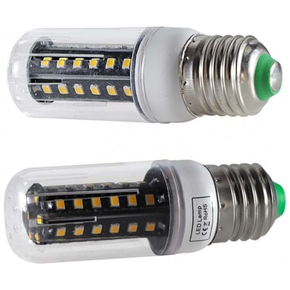 Kit 2 Lâmpadas LED Milho YSJX 8W E27 Bivolt Luz Quente Econômica e Durável para Uso Residencial em Barcos e Casa,Generic