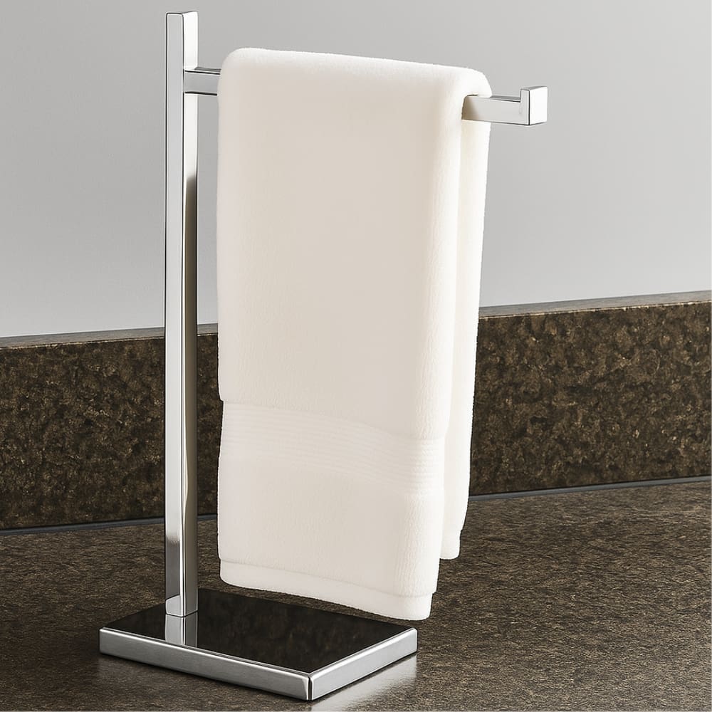 Toalheiro de Bancada Aço Inox - 360mm