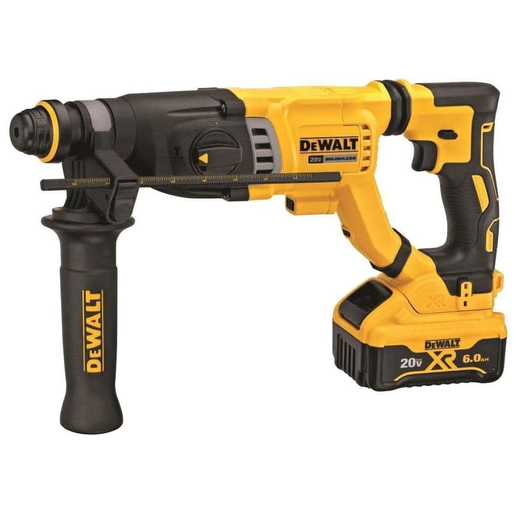 Martelete Perfurador Rotativo SDS com Bateria 20V Inclusa, DEWALT DCH263R2, Amarelo