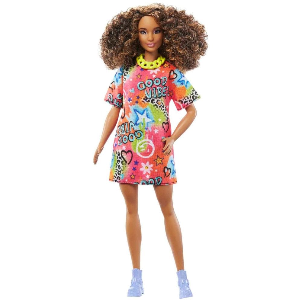 Boneca Barbie Fashionista com Roupa e Acessórios Esportivos para 3 Anos ou Mais