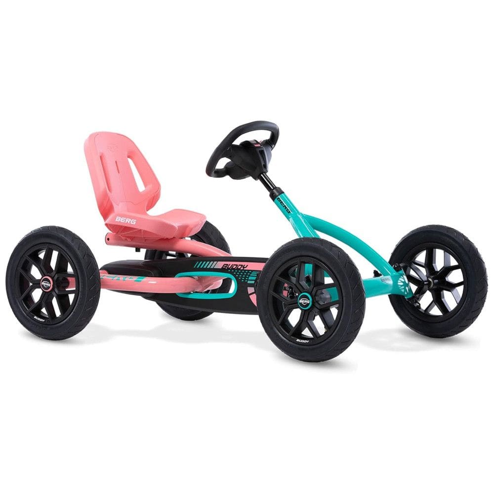 Kart Infantil a para Criança de 3 a 8 Anos, e, BERG Pedal Gokart Buddy Lua, Verde