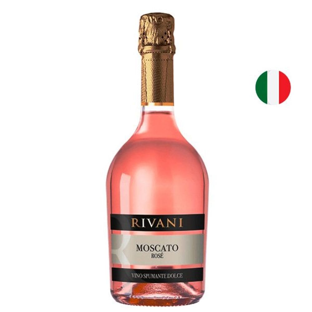 Espumante Italiano Rivani Moscato Rosé