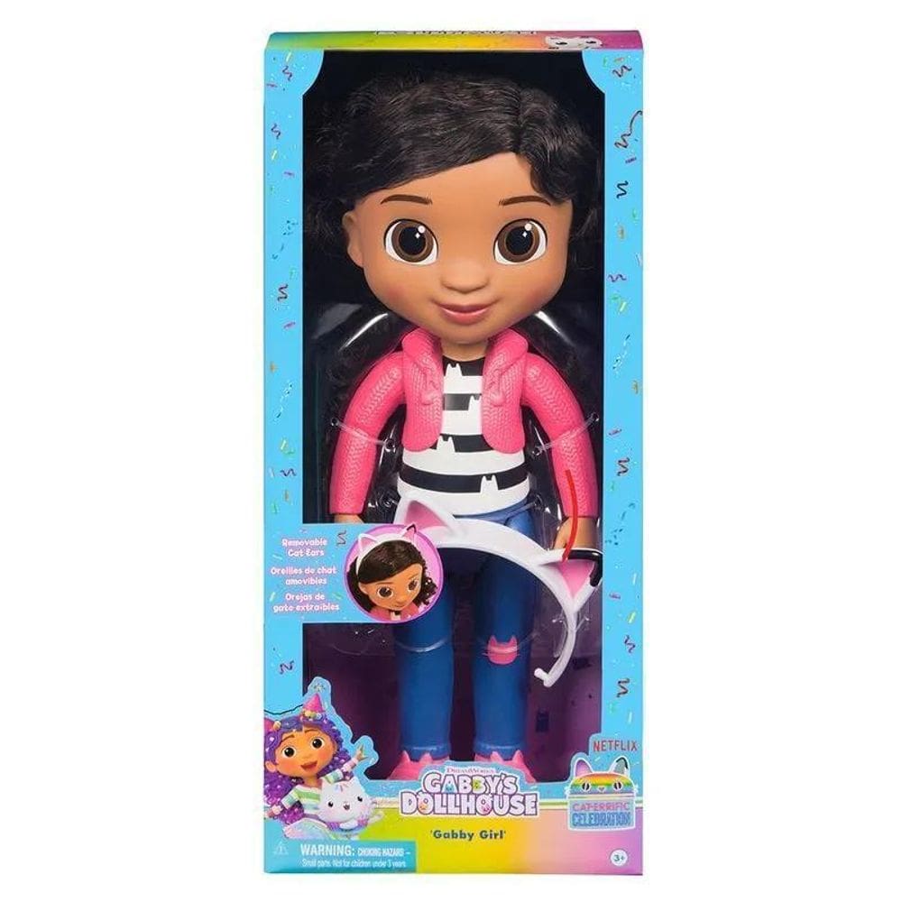 Boneca Gabby Girl De 33Cm Com Tiara Gabby`S Dollhouse 3974