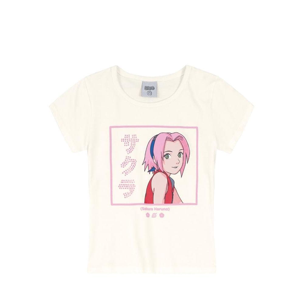 Blusa Naruto infantil menina Brandili