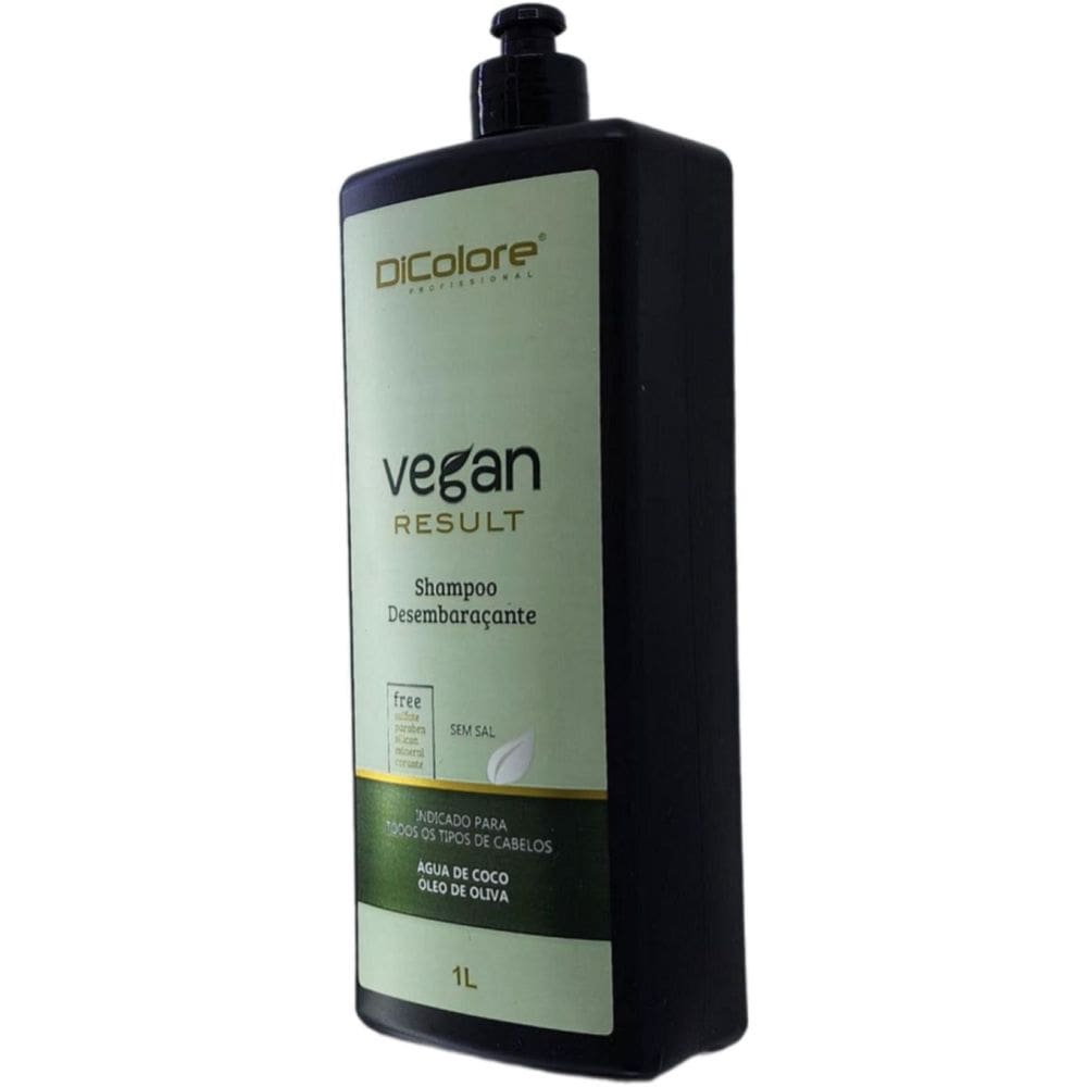 Shampoo Desembaraçante Vegan Result 1000Ml Dicolore