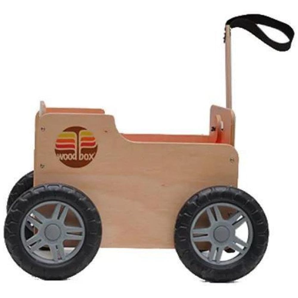 Carroção Multiuso De Madeira Camará Woodbox