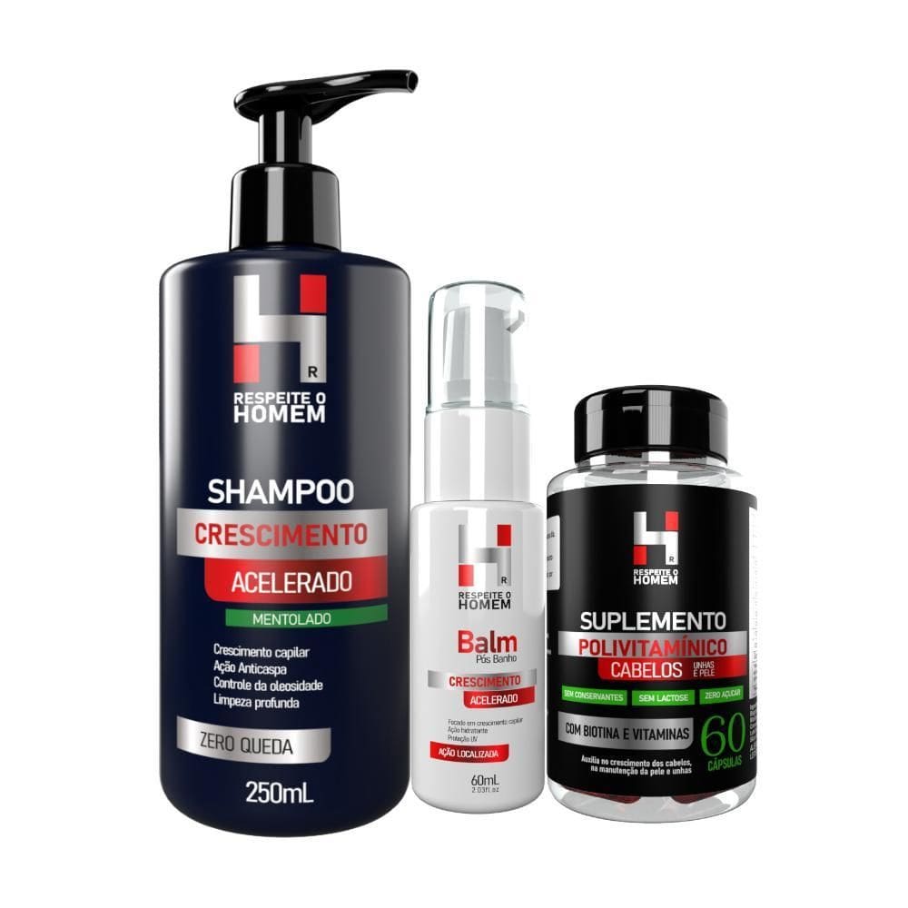 Kit Calvície Zero