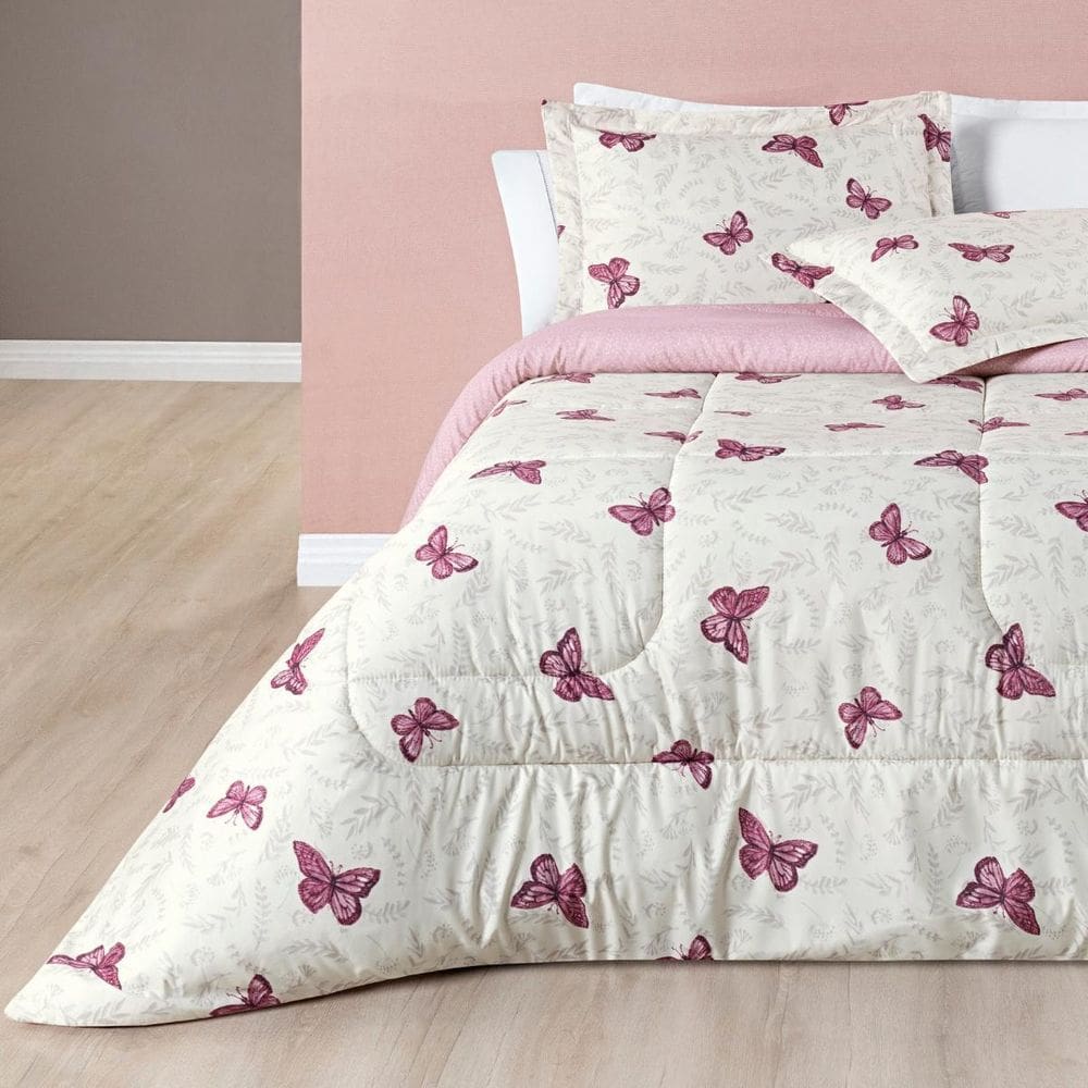 Cobertor Queen Size Grosso 200 Fios Nyla Dupla Face