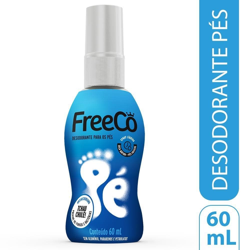 Freecô Desodorante Para Os Pés 60Ml