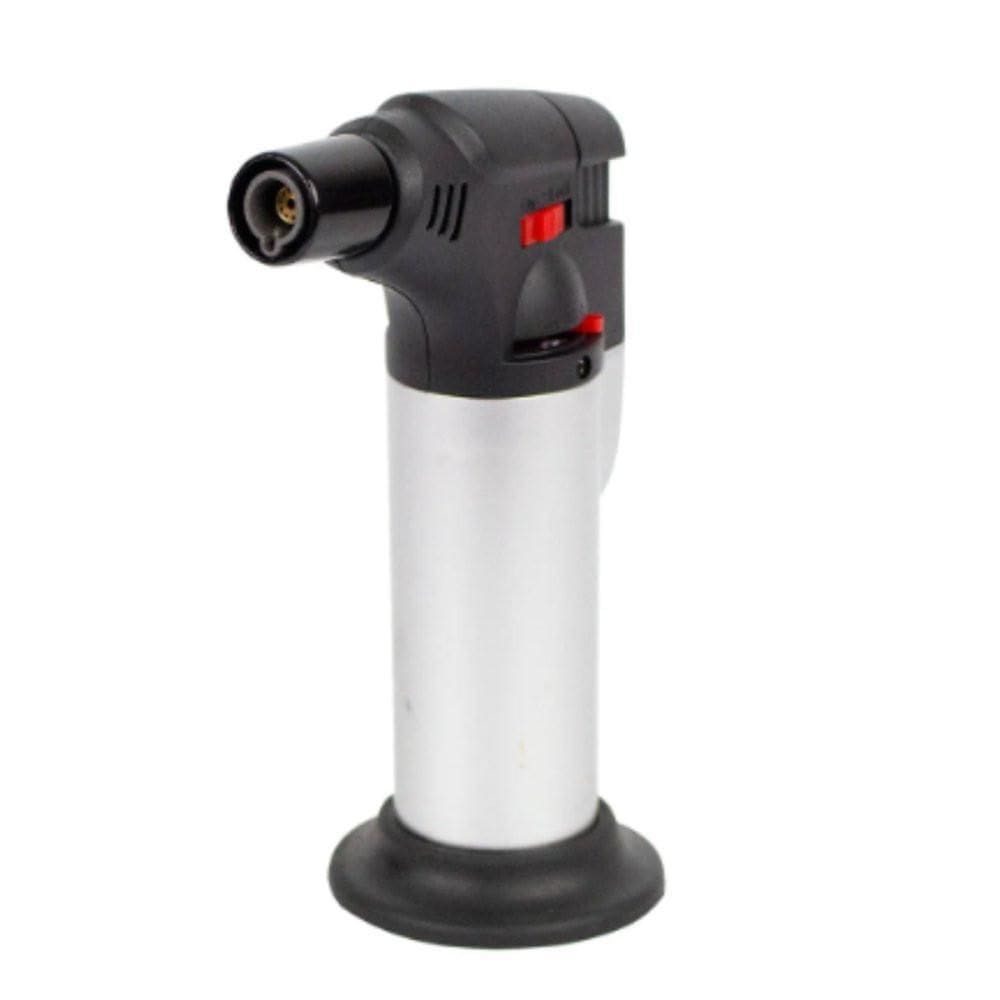 Mini Maçarico Portátil Gás Acendimento Automático Regulagem